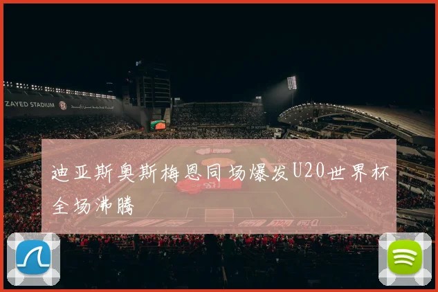 迪亚斯奥斯梅恩同场爆发U20世界杯全场沸腾