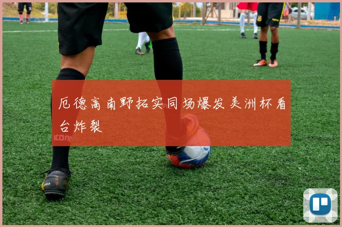 厄德高南野拓实同场爆发美洲杯看台炸裂